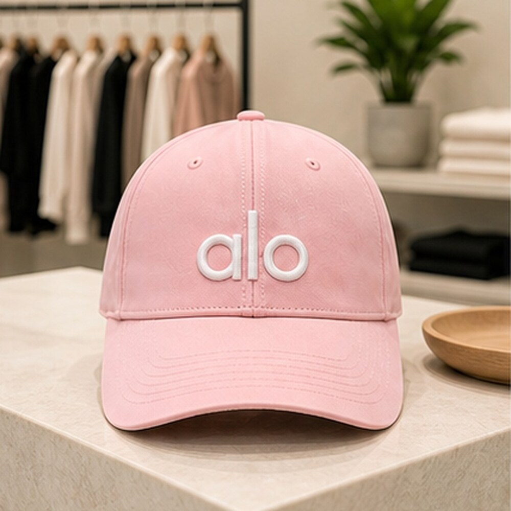 ALO Yoga Pink Resort Baseball Cap Hat OS
